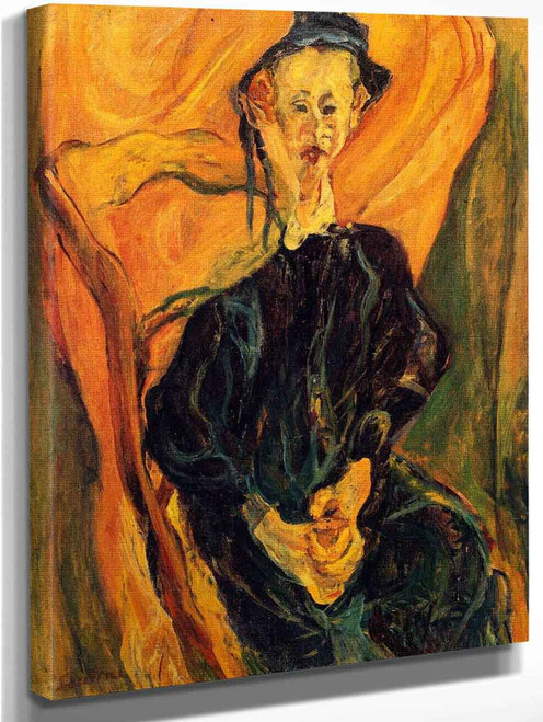 Man With A Tasseled Hat By Chaim Soutine