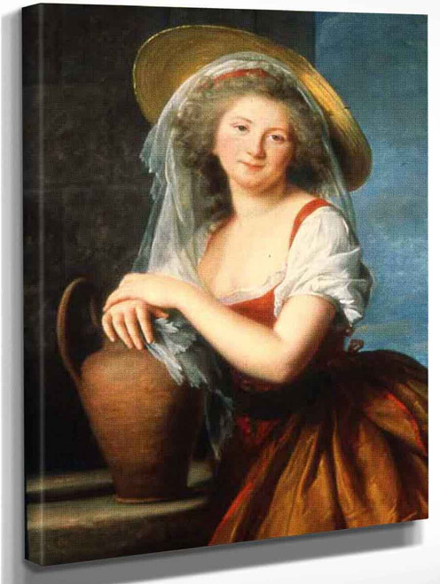Marguerite Baudard De St. James, Marquise De Puysegur By Elisabeth Vigee Lebrun