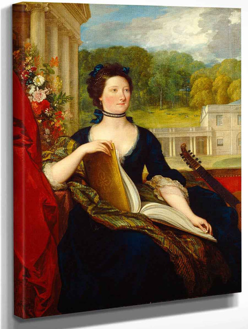 Maria Hamilton Beckford  By Benjamin West American1738 1820