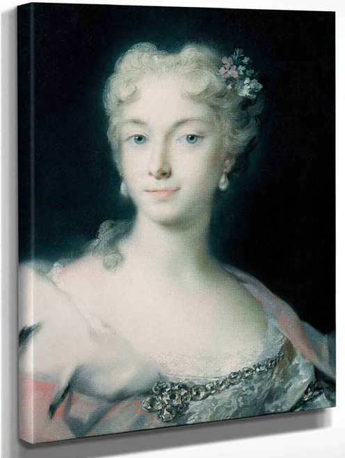 Maria Theresa, Archduchess Of Habsburg By Rosalba Carriera By Rosalba Carriera