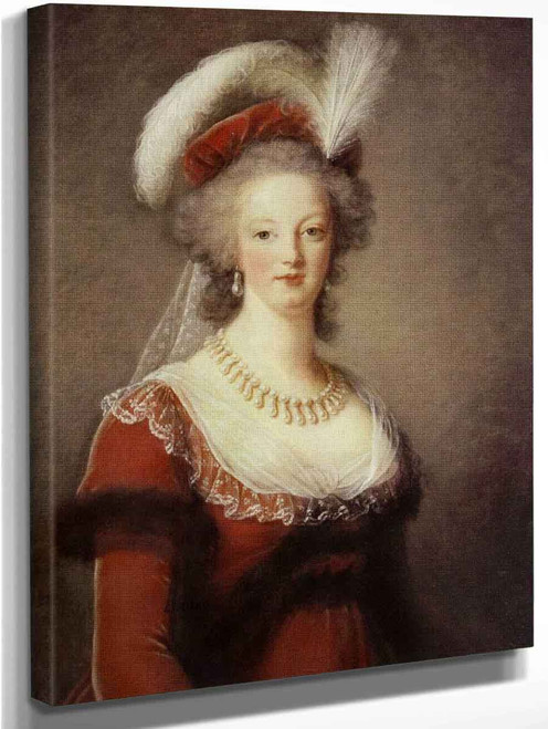 Marie Antoinette3 By Elisabeth Vigee Lebrun