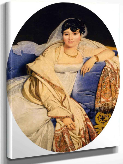 Marie Francoise Riviere By Jean Auguste Dominique Ingres  By Jean Auguste Dominique Ingres