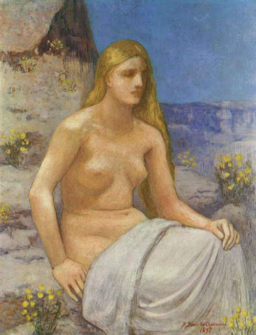 Marie Madeleine By Pierre Puvis De Chavannes