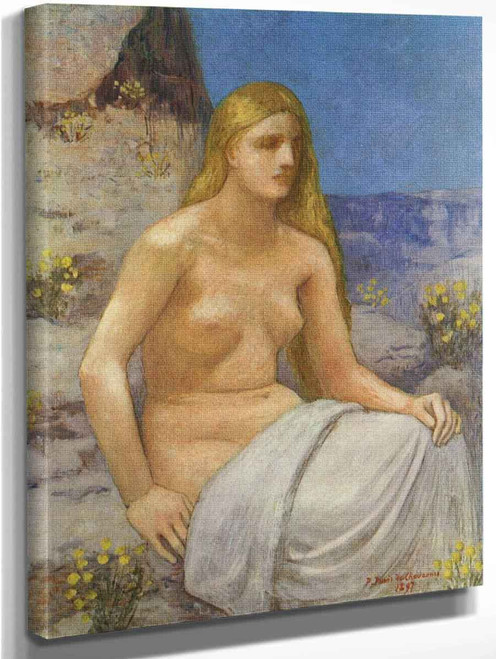 Marie Madeleine By Pierre Puvis De Chavannes