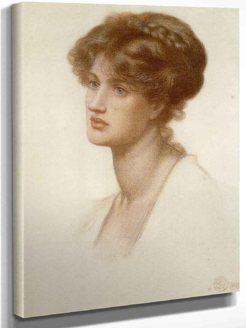 Marie Stillman By Dante Gabriel Rossetti