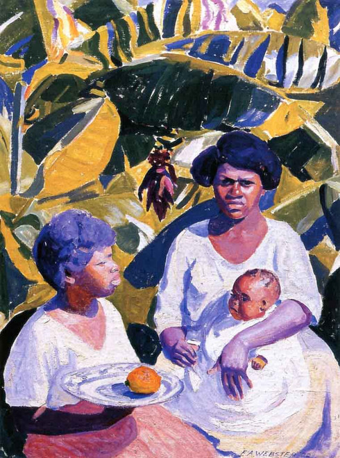 Marjory, Louise And Joy By Edwin Ambrose Webster