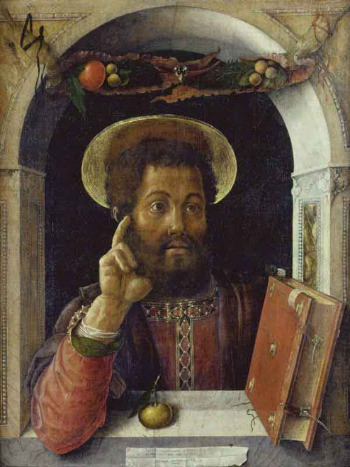 Mark The Evangelist By Andrea Mantegna