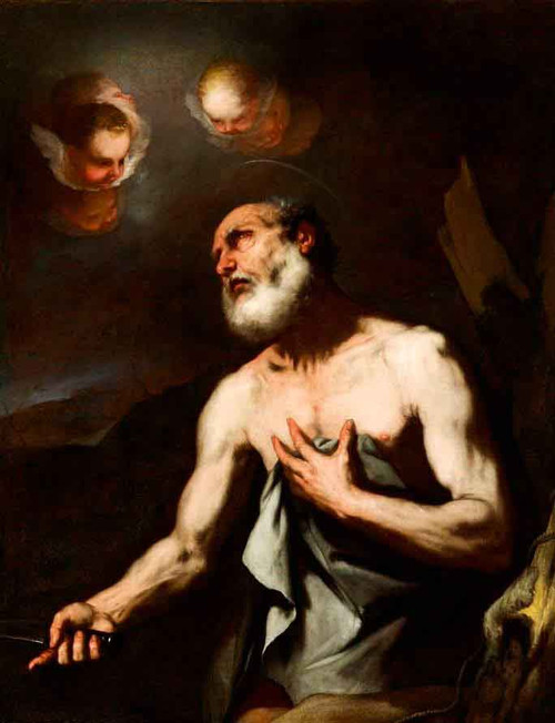 Martyrdom Of Saint Bartolomeo By Luca Giordano, Aka Luca Fa Presto By Luca Giordano