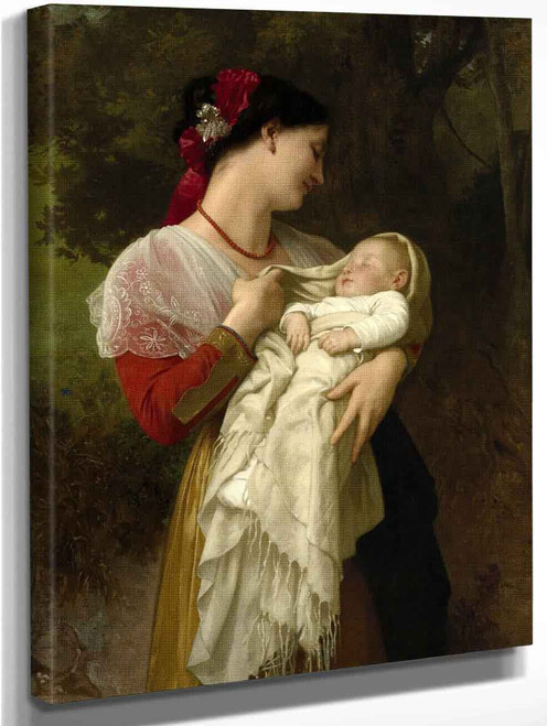 Maternal Admiration  By William Bouguereau