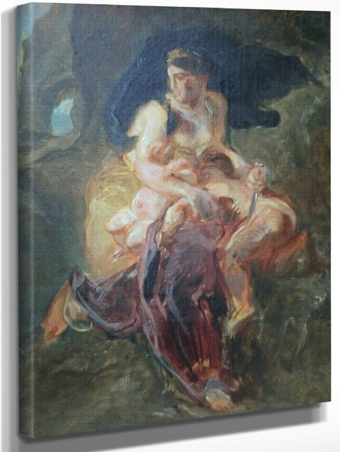 Medee  By Eugene Delacroix By Eugene Delacroix