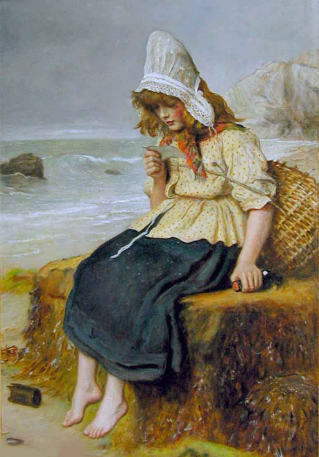 Message From The Sea By Sir John Everett Millais