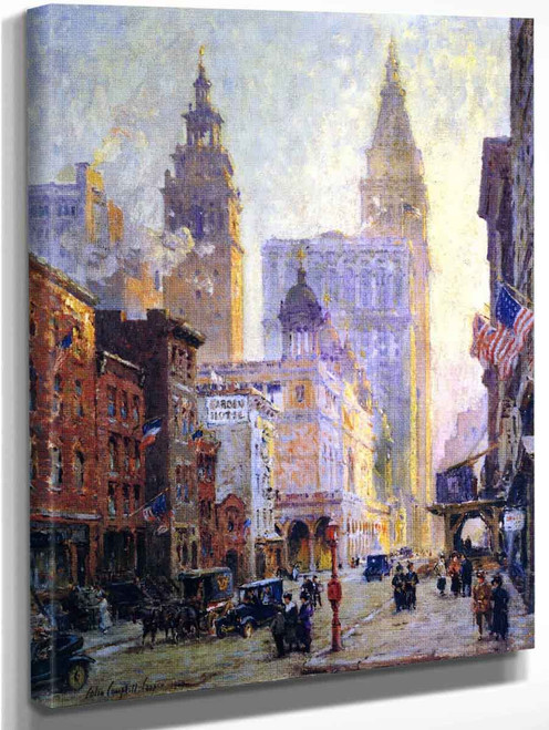 Metropolitan Tower, New York City By Colin Campbell Cooper By Colin Campbell Cooper