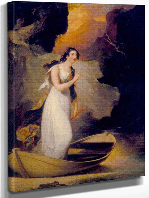 Miss C. Parsons As The Lady Of The Lake By Thomas Sully