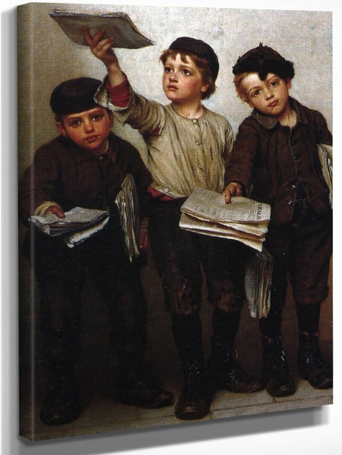Morning Papers By John George Brown