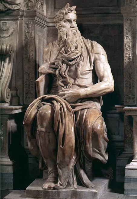 Moses By Michelangelo Buonarroti By Michelangelo Buonarroti