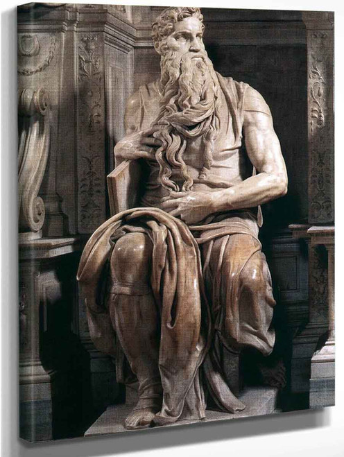 Moses By Michelangelo Buonarroti By Michelangelo Buonarroti