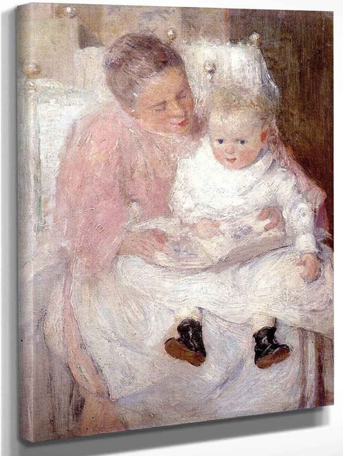 Mother And Child By Julian Alden Weir American 1852 1919