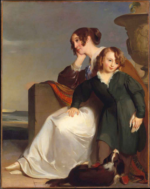 Mother And Son By Thomas Sully
