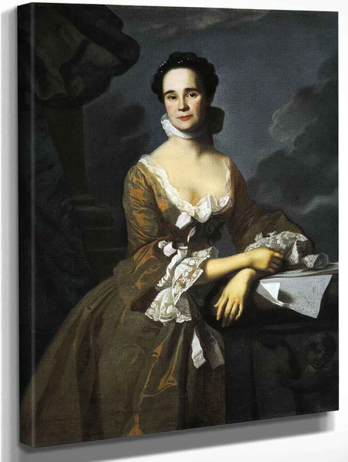 Mrs. Daniel Hubbard  By John Singleton Copley By John Singleton Copley