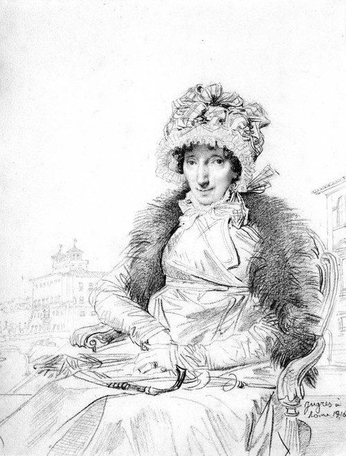 Mrs. John Mackie By Jean Auguste Dominique Ingres  By Jean Auguste Dominique Ingres