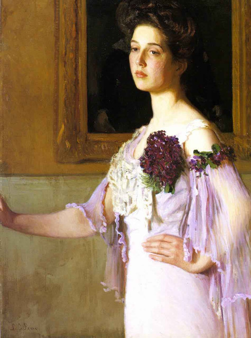 Mrs. Joseph Clark Grew [Alice Perry Grew] By Lilla Cabot Perry