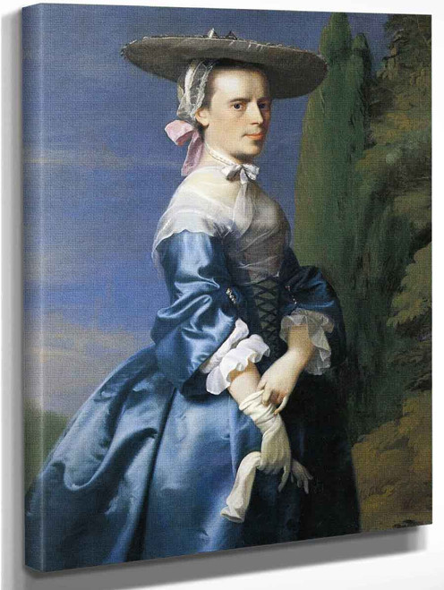 Mrs. Nathaniel Allen  By John Singleton Copley By John Singleton Copley