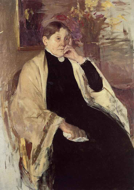 Mrs. Robert S. Cassatt By Mary Cassatt