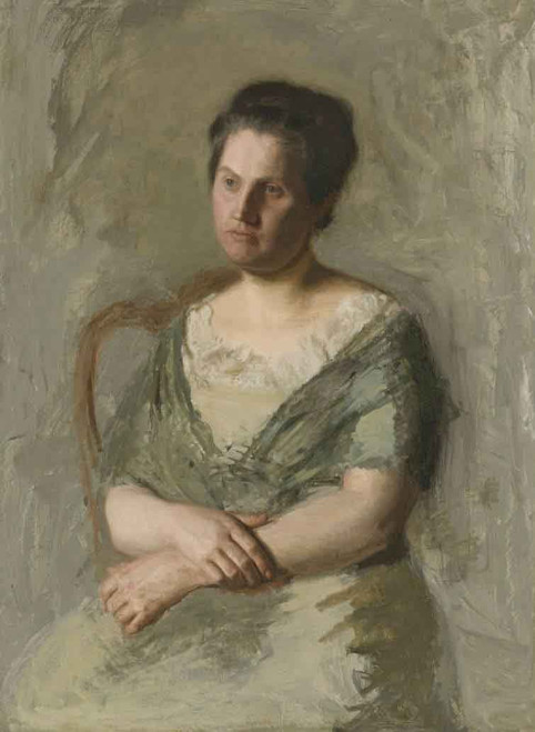 Mrs. William Shaw Ward By Thomas Eakins By Thomas Eakins