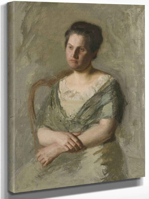Mrs. William Shaw Ward By Thomas Eakins By Thomas Eakins