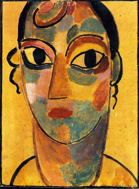 Mystical Head Girl From Ascona By Alexei Jawlensky By Alexei Jawlensky