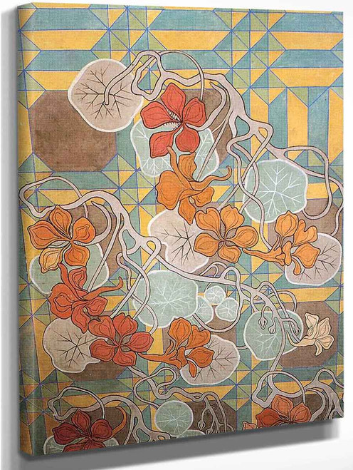 Nasturtiums By Stanislaw Wyspianski