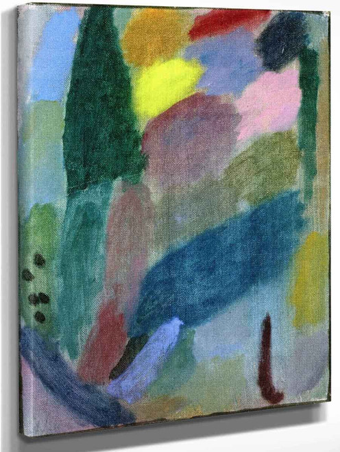 Night In St. Prex By Alexei Jawlensky By Alexei Jawlensky