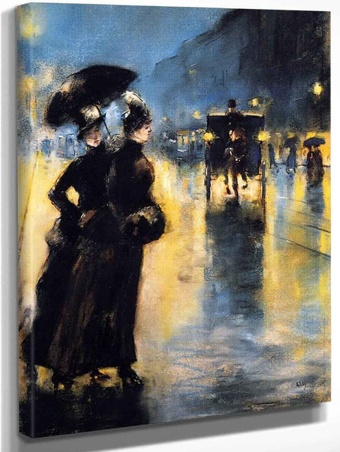 Night Lights By Lesser Ury