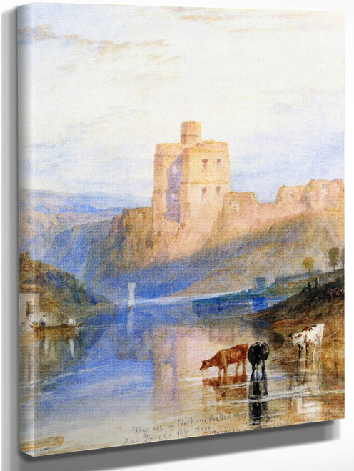 Norham Castle On The Tweed By Joseph Mallord William Turner