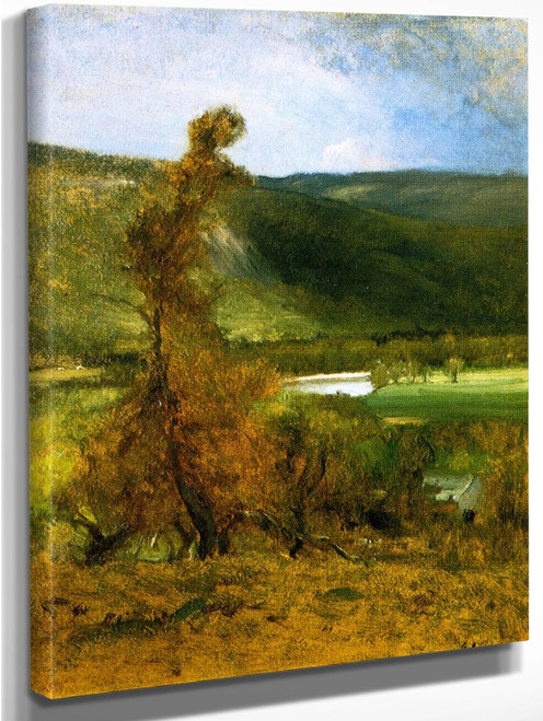 North Conway, White Horse Ledge By George Inness