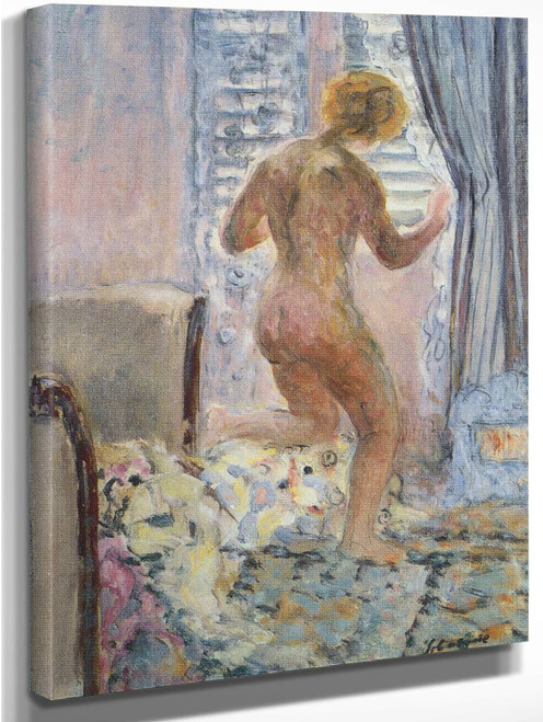 Nude At The Window By Henri Lebasque By Henri Lebasque Nude At The Window By Henri Lebasque By Henri Lebasque