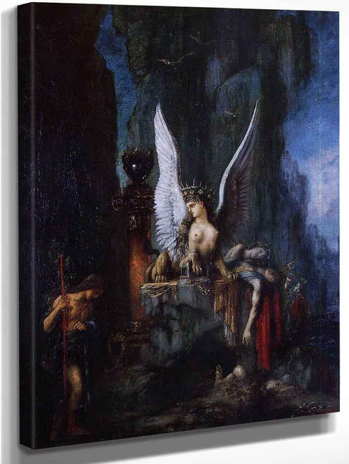 Oedipus Wanderer By Gustave Moreau