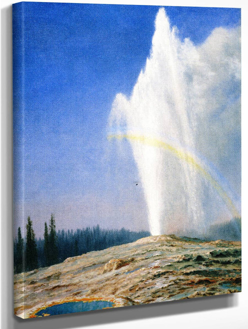 Old Faithful4 By Albert Bierstadt