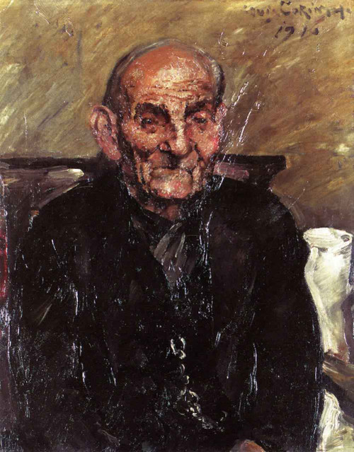 Old Man By Lovis Corinth By Lovis Corinth