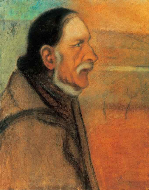 Old Shepherd By Jozsef Rippl Ronai