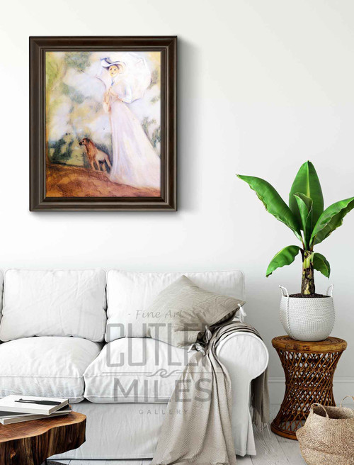 On Bos'n's Hill  By Edmund Tarbell Art Reproduction