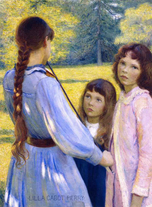 Open Air Concert By Lilla Cabot Perry