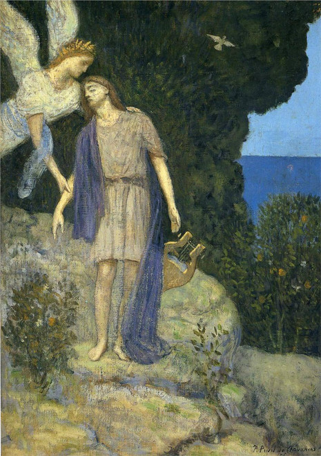 Orpheus1 By Pierre Puvis De Chavannes
