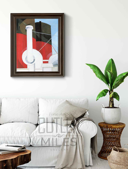 Paauebot 'Paris' By Charles Demuth Art Reproduction
