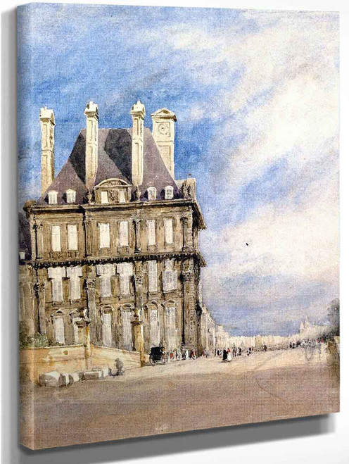 Pavillon De Flore, Tuileries, Paris By David Cox By David Cox