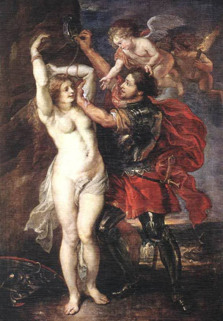Perseus Liberating Andromeda By Peter Paul Rubens