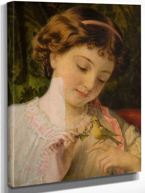 Pet Canary By Sophie Anderson