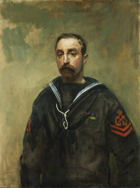 Petty Officer E. Pitcher By Ambrose Mcevoy