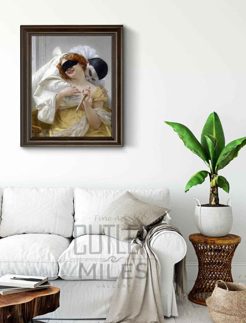 Pierrot's Embrace By Guillaume Seignac Art Reproduction