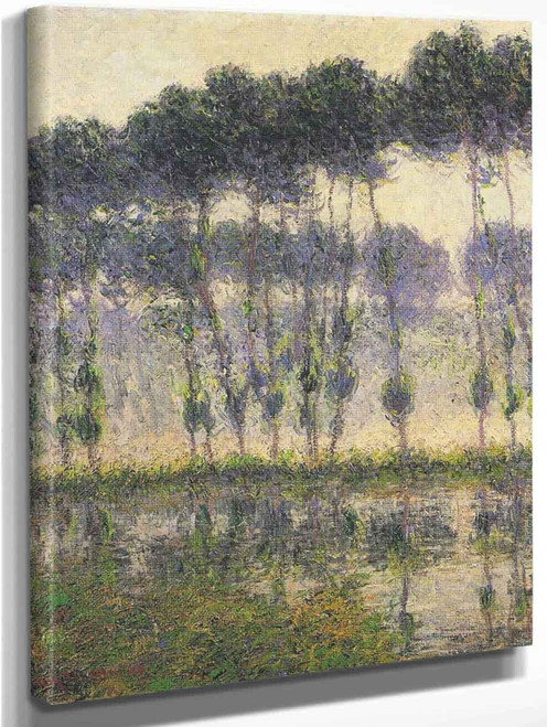 Poplars By The Eau River By Gustave Loiseau By Gustave Loiseau